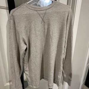 Jachs Classic Gray Waffle Knit Shirt